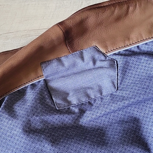 Massimo Dutti genuine leather moto jacket in size XS. - Picture 7 of 16